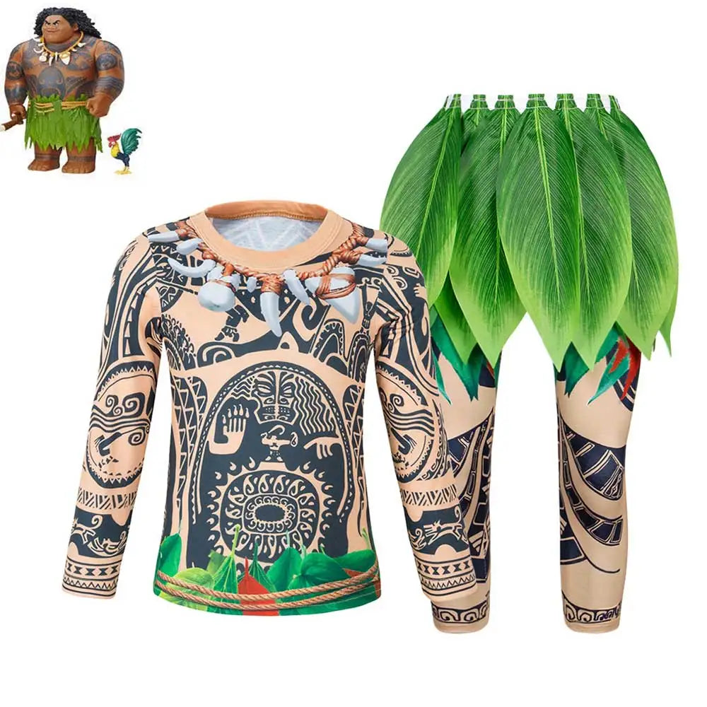 Fantasia Infantil Moana O gigante Maui - Promoção 2025