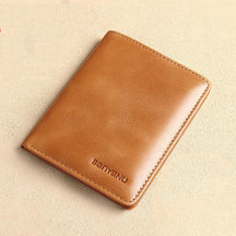 Carteira Masculina De Couro - Vintage