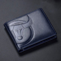 Carteira Masculina De Couro - Bull