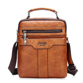 Bolsa Masculina De Couro - Jeep Max