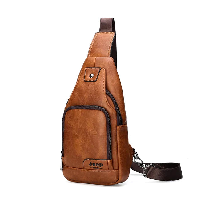 Bolsa Masculina De Couro - Rex