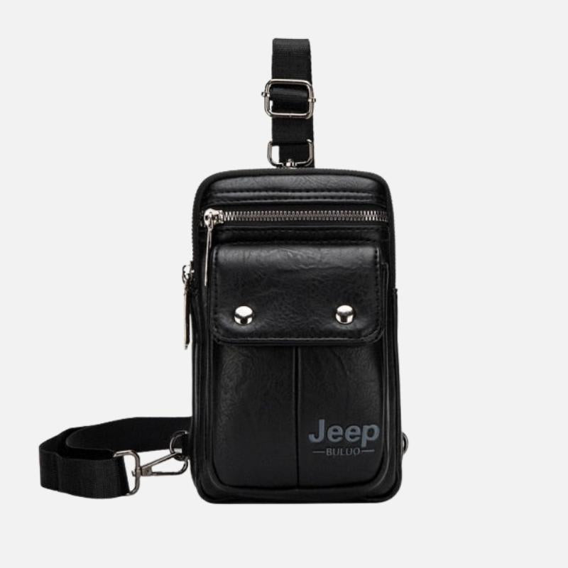 Bolsa Polchete de Couro JEEP - UrbanCou