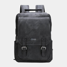 Mochila de Couro Jeep - Traveling Backpack