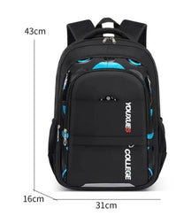 Mochila Casual Unissex Com Compartimentos Material Resistente